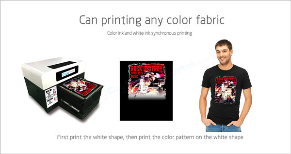 Vendita calda t-shirt macchina da stampa A3 dtg tshirt stampante in vendita